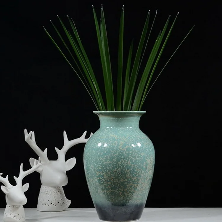 flower arrangement sword leaves artificial reed leaves