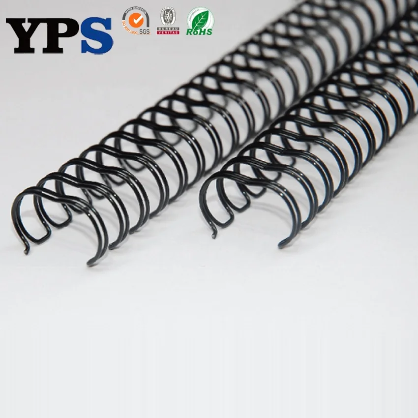 1/4"-1 1/2" Metal Spiral Book Binding Double Ring Wire O for A4A5 NoteBook and Calendars