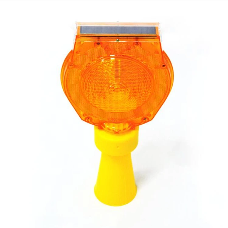 Оптовая продажа, светодиодные мигающие предупреждающие светофоры на солнечной батарее для дорожной безопасности