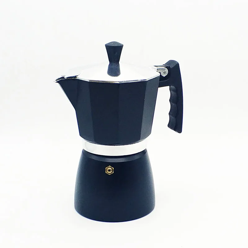 VonShef Cafetera Espresso Italiana Macchinetta Moka de 3/6/9/12 Tazas  Incluye un Filtro y un Sello de Recambio (12 Tazas) - PREYCA