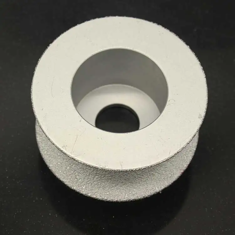 Vacuum Brazed Diamond Hand Profile Wheel Router Bit Profiling Wheel Edge Grinding Cutting Bit for Granit Marble Coarse