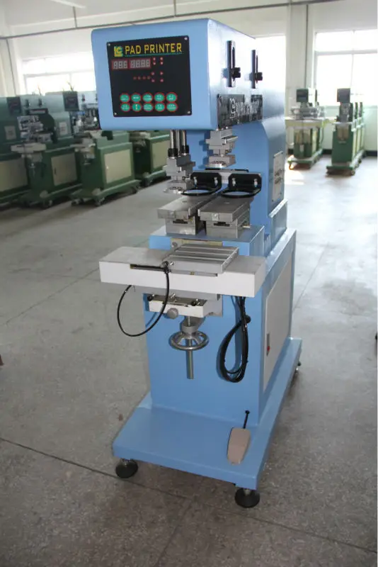 Factory Price Tempo Cliche Pad Printing Machine with Silicone Rubber Semi Auto Pad Printing Machine for Mouse