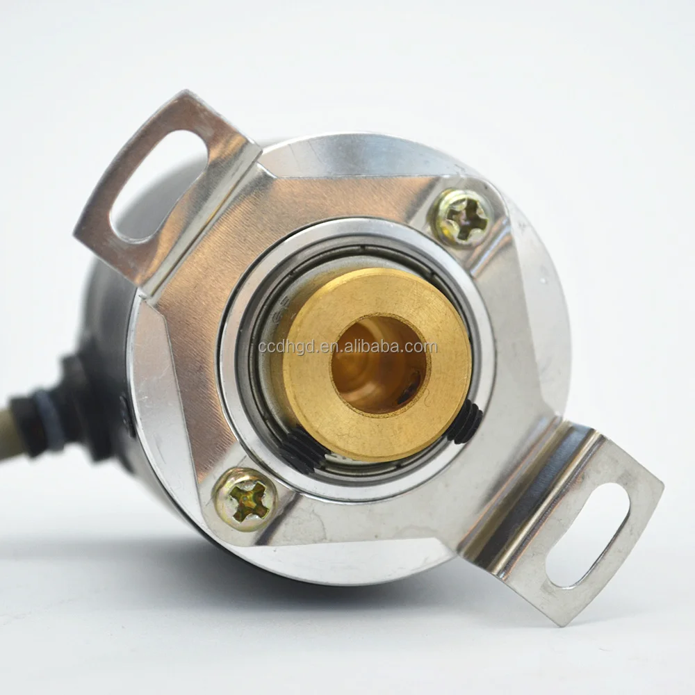 12mm Hollow Shaft Encoder 2048p/r Pulse Resolution UVW Signal Encoder Servo Motor Rotary Encoder