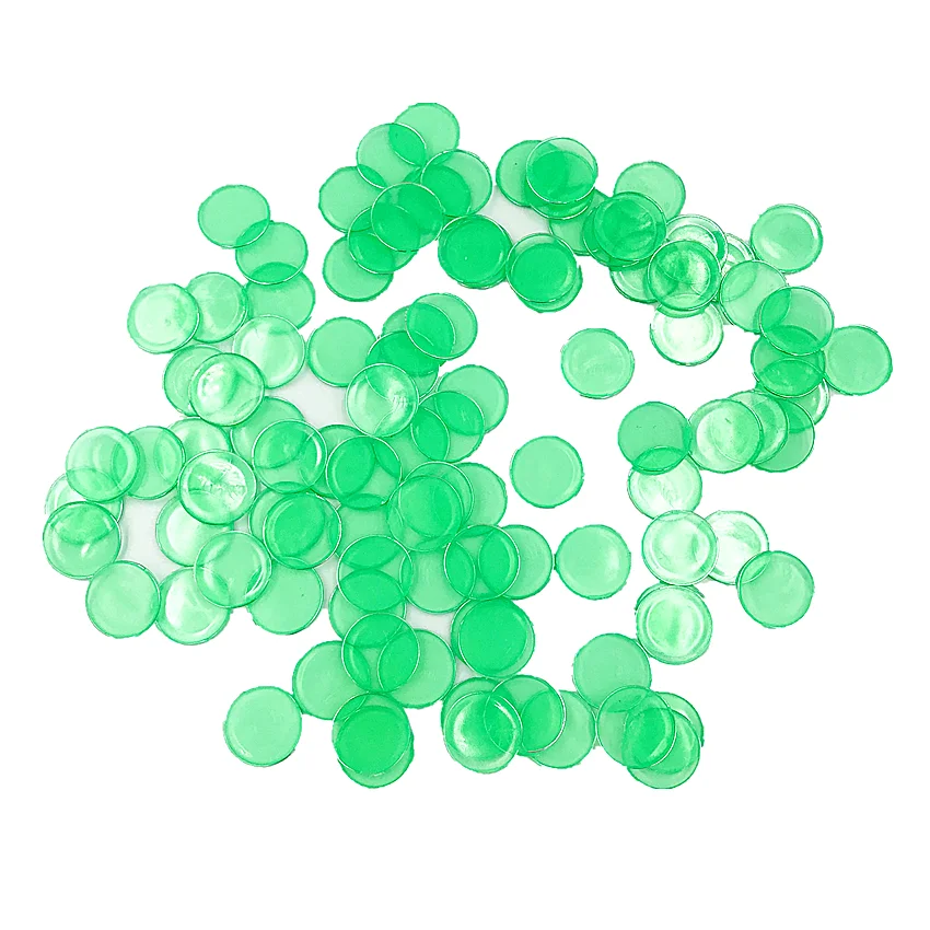 Yuanhe зеленая магнитная палочка с 100 чипами Набор для игры в