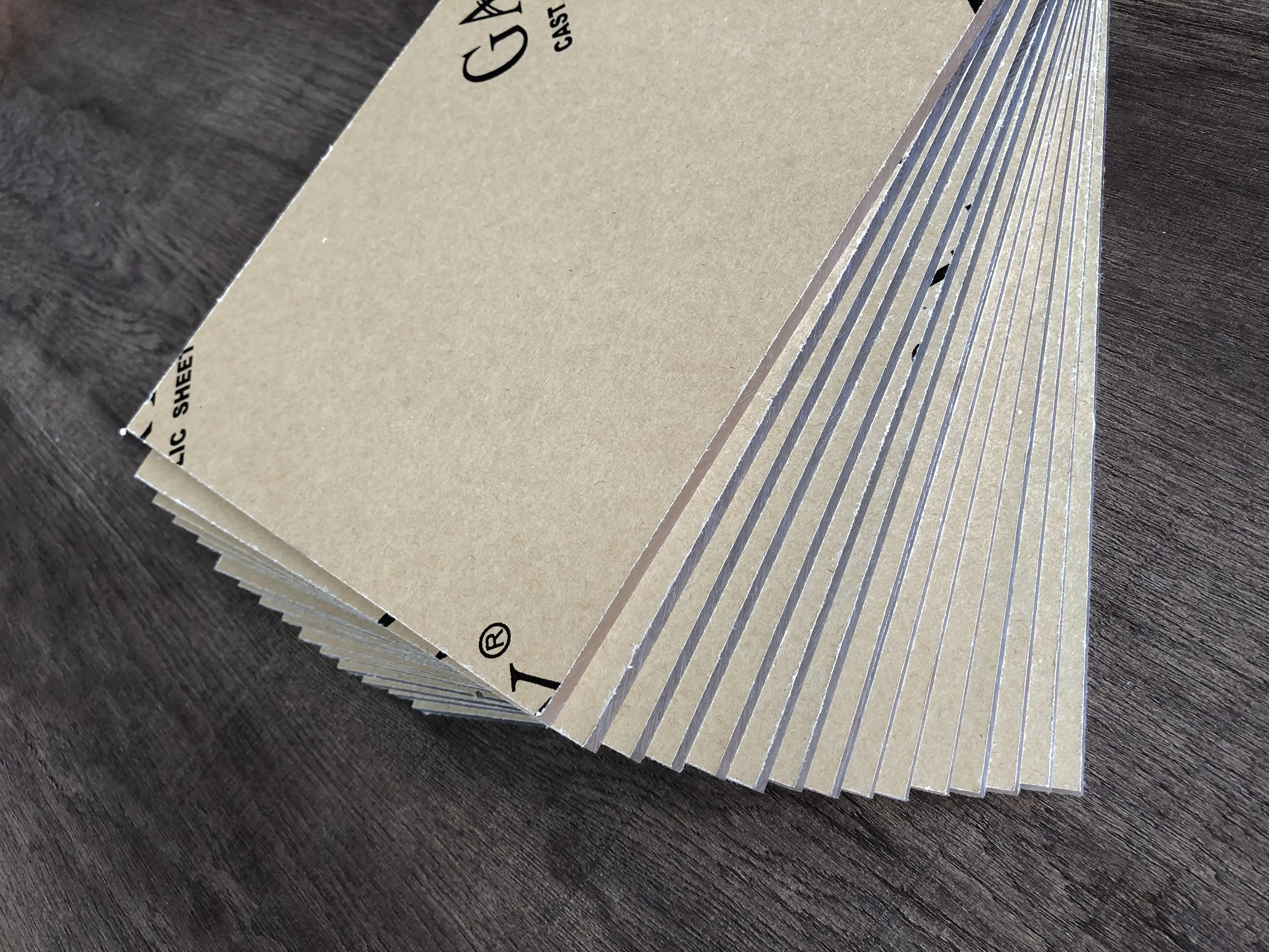 Lucite Exterior Decorative Wall Panel Scratch Resistant High Gloss Uv