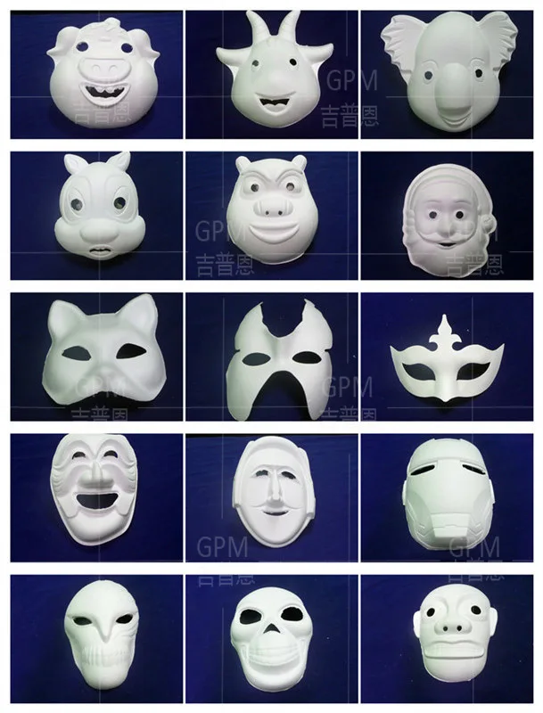 Paper Mache Mask – Materia Magikeia