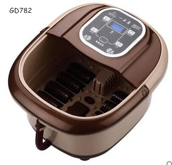 China Supplier Electric Air Bubble Water Foot bath Massager with Rollers