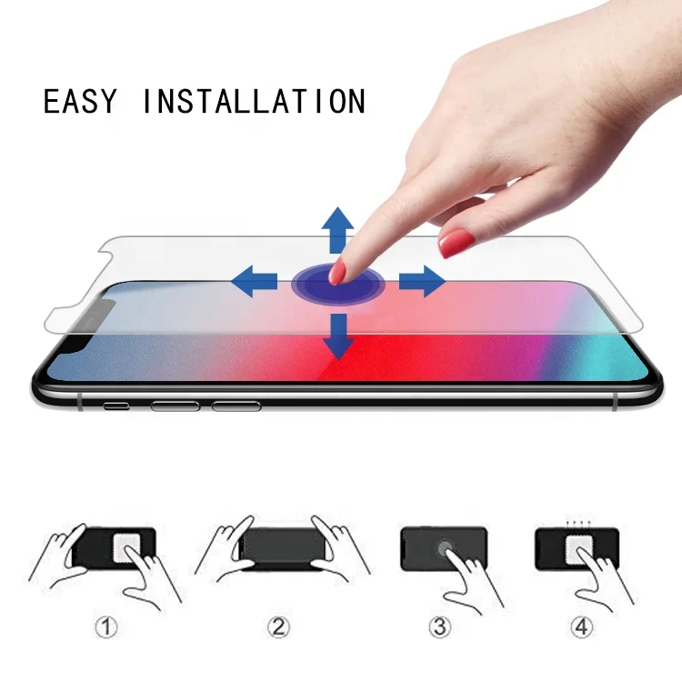 
9H кристально чистое Закаленное стекло протектор экрана для Apple iPhone XR 