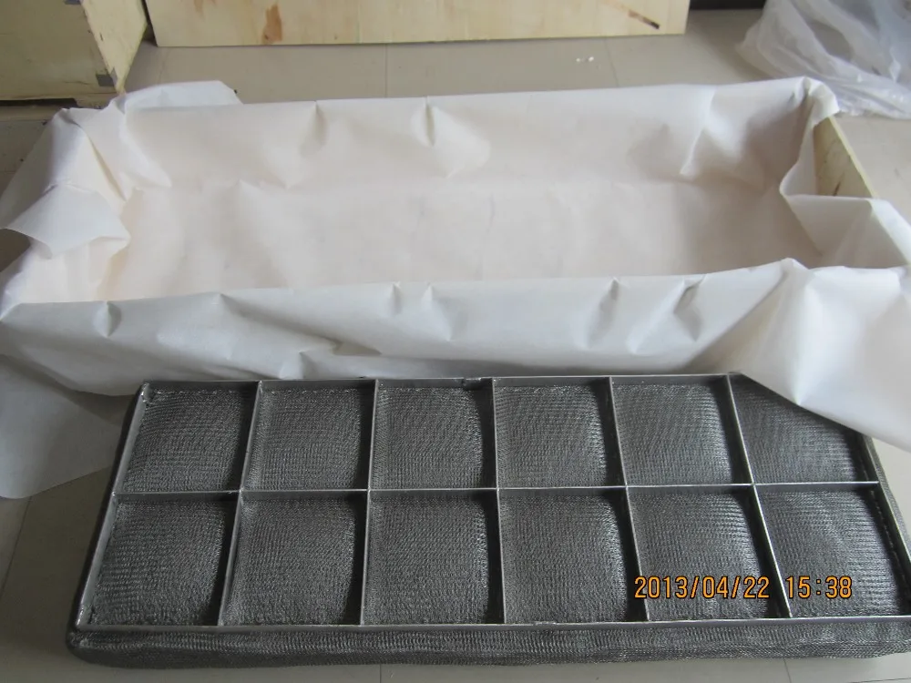 Demister pad формы компании feirui
