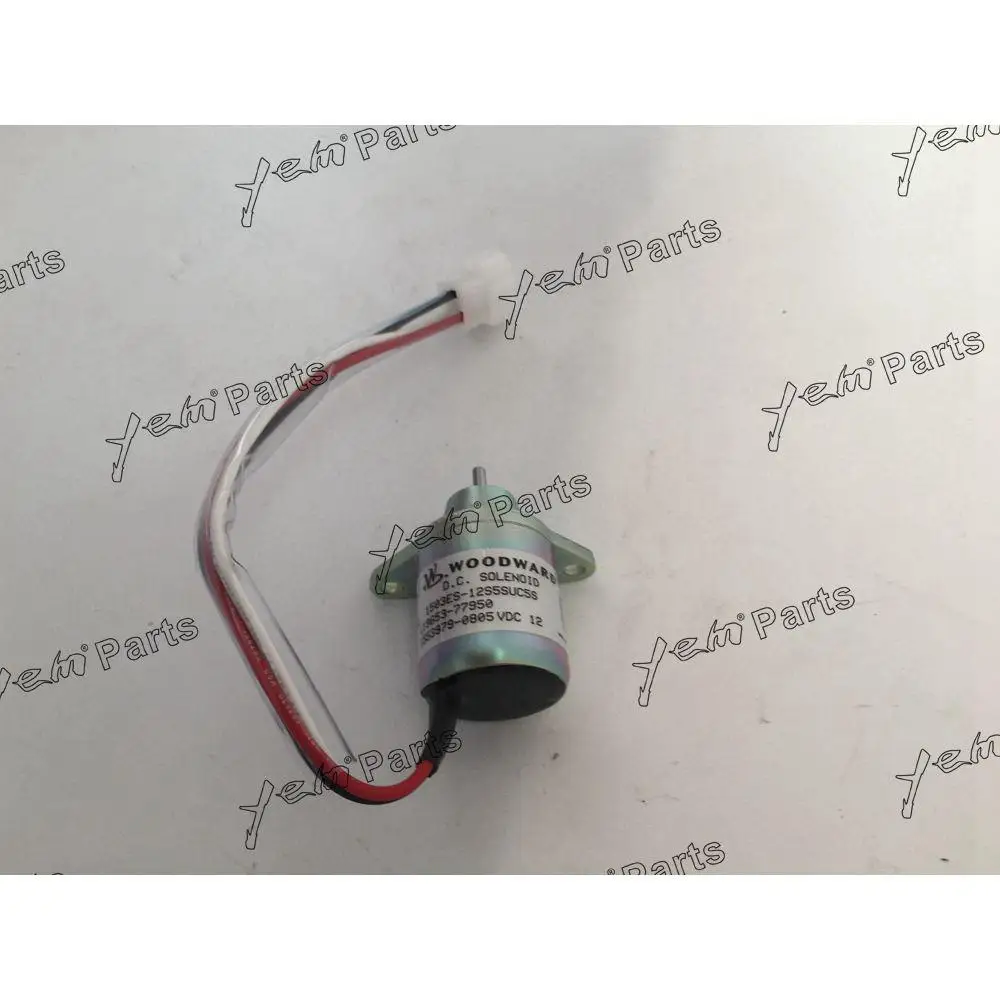 4TNV88 Stop Solenoid 119653-77950 for Yanmar Engine 4