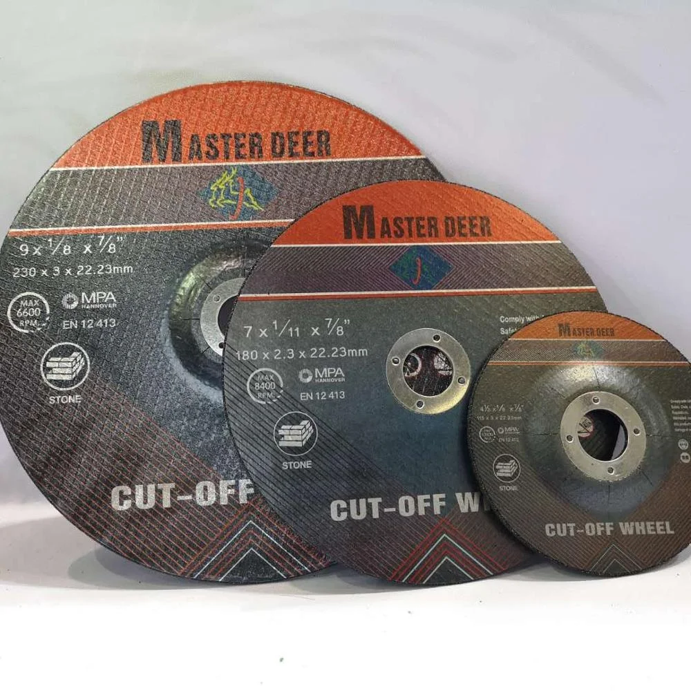 Ultra-Thin Cut-Off Wheel Highly-Efficient 4.5-Inch Cutting Disc For Metal " Heat
