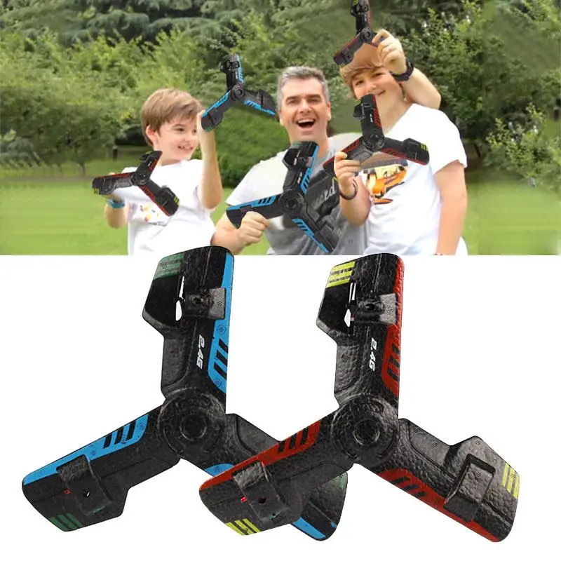 НЛО мяч Бумеранг самолет Творческий мини Drone RC Quadcopter дистанционного управления игрушки аккумуляторная летающая тарелка