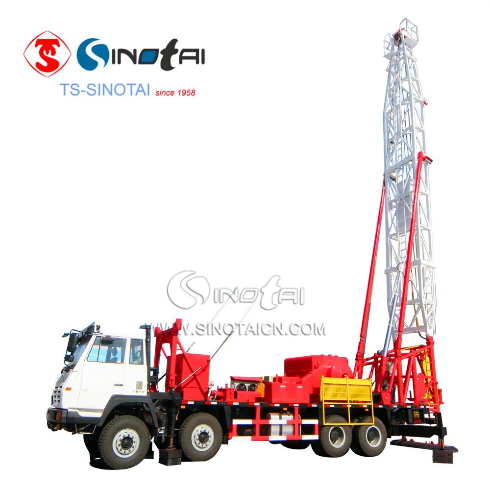 Hot Sale!API Oilfield Two Engines 40T XJ250 Truck-mounted Workover &Drilling Rig