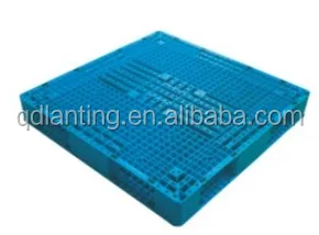 HDPE Durable Hard Plastic Pallet with 8 Steel Tubes for Sale