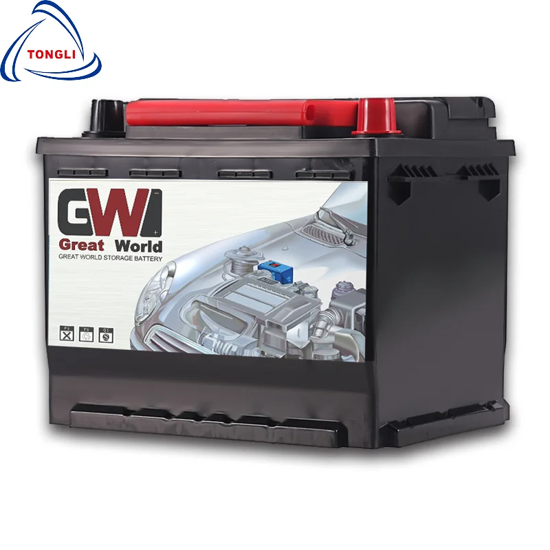 High Quality 12V 60AH Automotive Car Battery Factory Direct Sale New Sealed Auto Accumulator Lead Acid