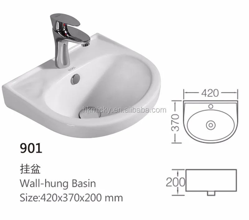 Twyford Ceramic Toilet Sink Combination Small Wall Mounted Wash Basin for Small Bathroom