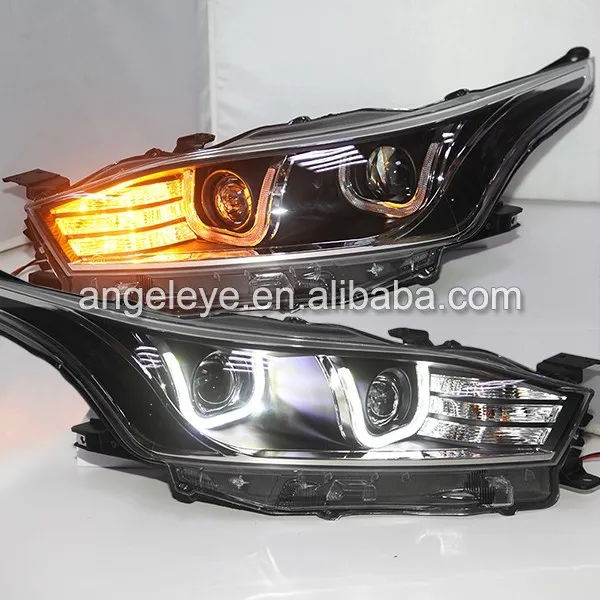 fængsel Stor mængde Colonial Source 2013-2015 year for Toyota Yaris LED Headlight U Type TLZ on  m.alibaba.com