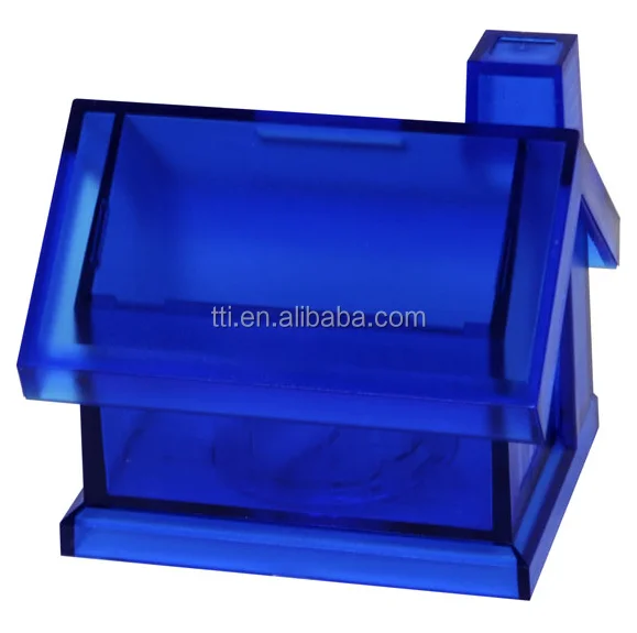 
Рекламная пластиковая прозрачная Копилка в форме дома, копилка 