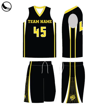 Source Simple design color gray basketball jersey white and black