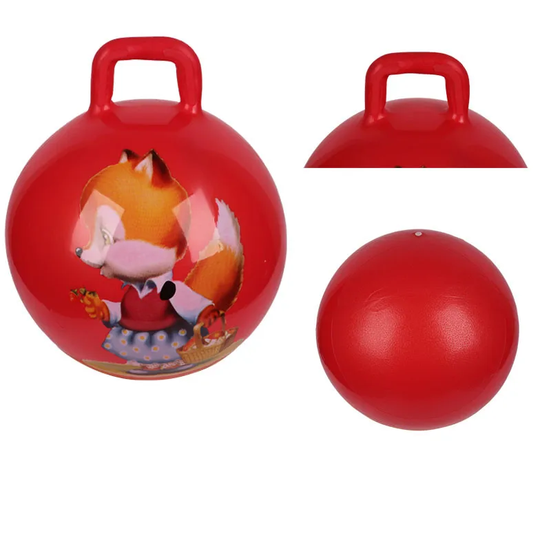 Inflatable Kids Bouncing Ball New Design Custom Bouncing Ball With Handle