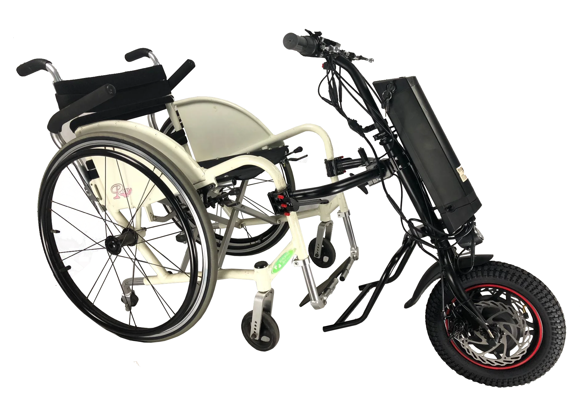 Cnebikes Электрический Handcycle насадка для е-байка 36В 350 Вт товары здоровья инвалидной