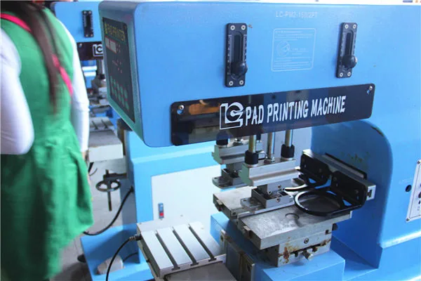 Factory Price Tempo Cliche Pad Printing Machine with Silicone Rubber Semi Auto Pad Printing Machine for Mouse