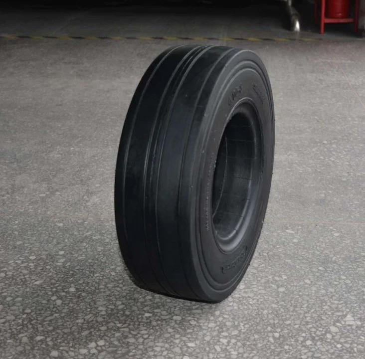 400x8 Solid Rubber Tire Use in Airport GSE Baggage Cart Solid Tires 400x8