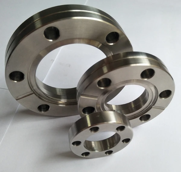 Top High Vacuum Cf Quick Coupling Stainless Steel Angle Ring Flanges Bored Flange And Components 