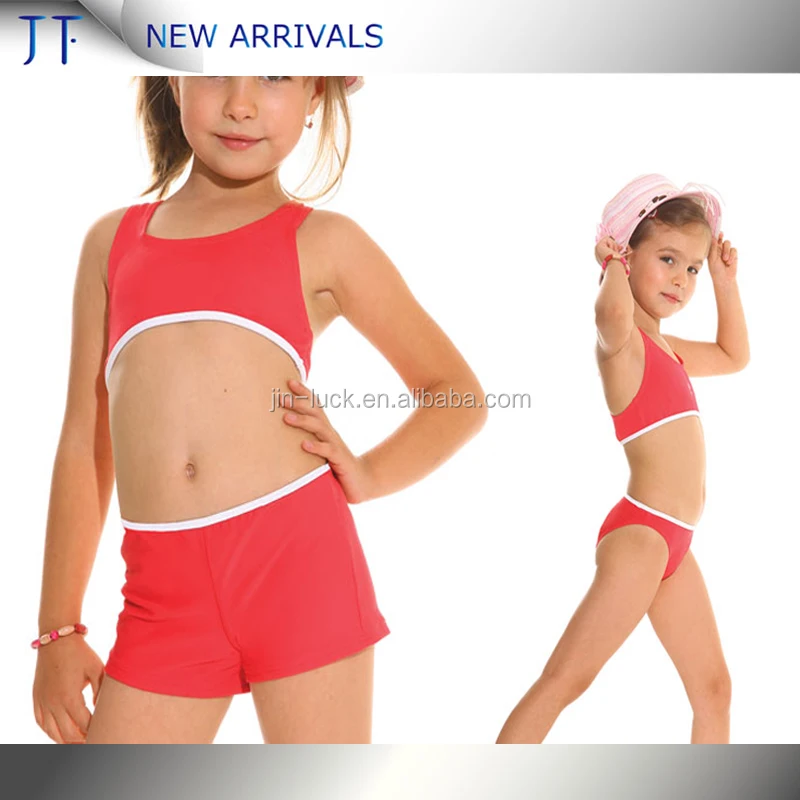 girls sports crop top