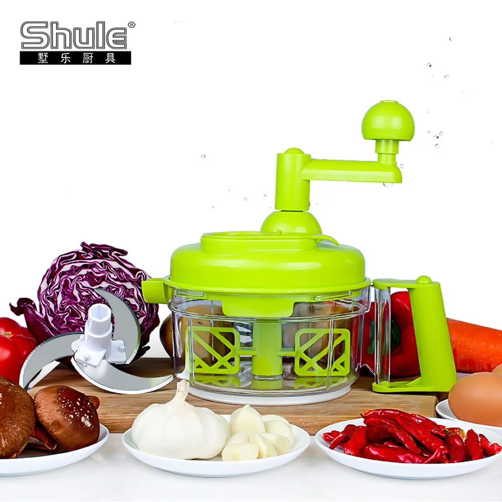 Ручная пластиковая машина для приготовления салатов для домашнего использования