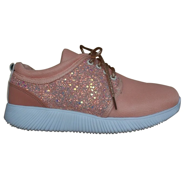 glitter athletic shoes