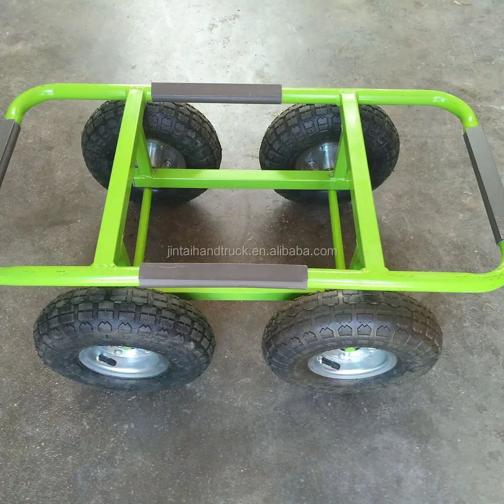 Steel Frame Moving Dolly with 4 Wheel
