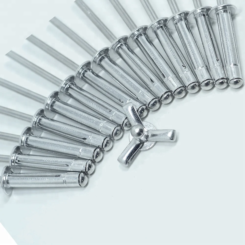 Aluminum Tri Fold Exploding Bulbex/Soft Fold/Split Rivets