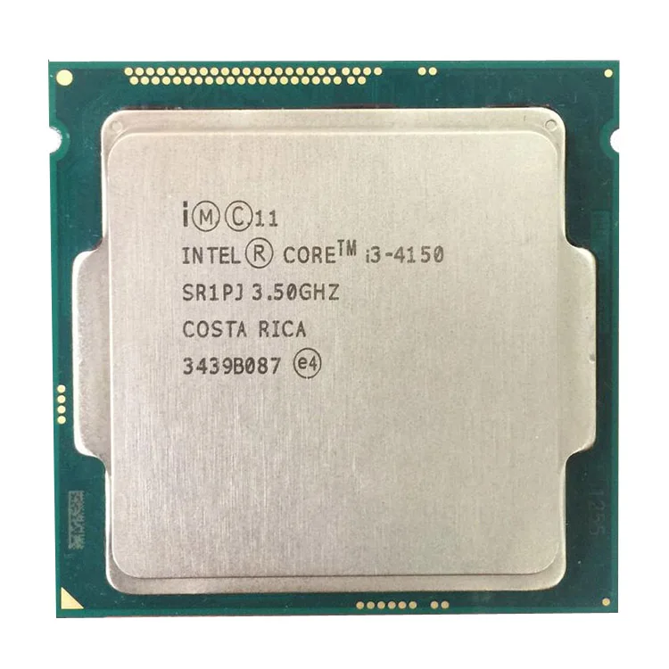 Intel Core Used Desktop Cpu Processor I3 4130 4150 4130 4160 4340 4170 1150 Socket