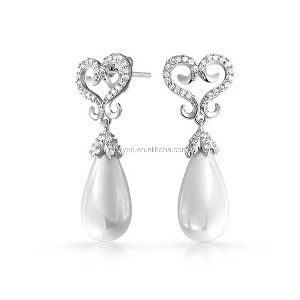 Filigree Heart Design Teardrop Tanishq 