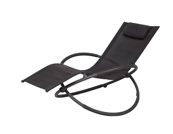 orbital outdoor lounger steel