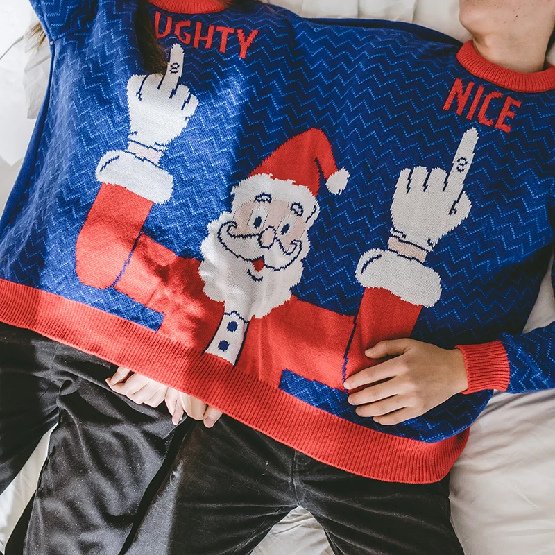 Conjoined christmas clearance sweater