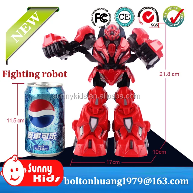 big robots fighting robots