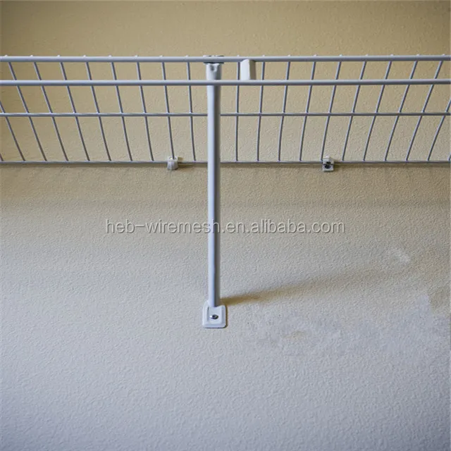 8′ ′ Metal Closet Kit Metal Wall Shelf for Clothes & Shoes - China