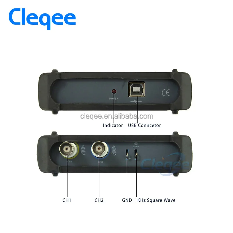 Cleqee ISDS205A Spectrum Analyzer 3 in 1 Oscilloscope 20M Data Recorder Virtual Oscilloscope