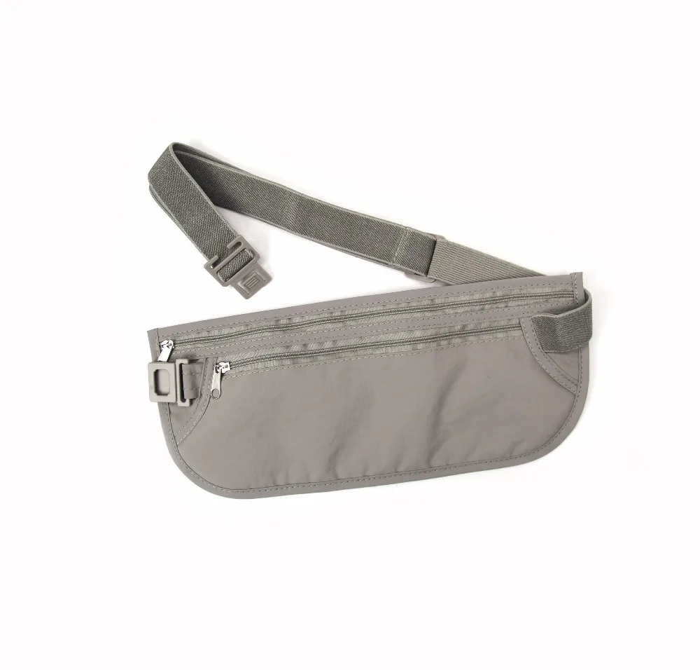 2018 новый стиль RFID-Безопасность дорожный ремень для денег/поясная сумка денег/поясной