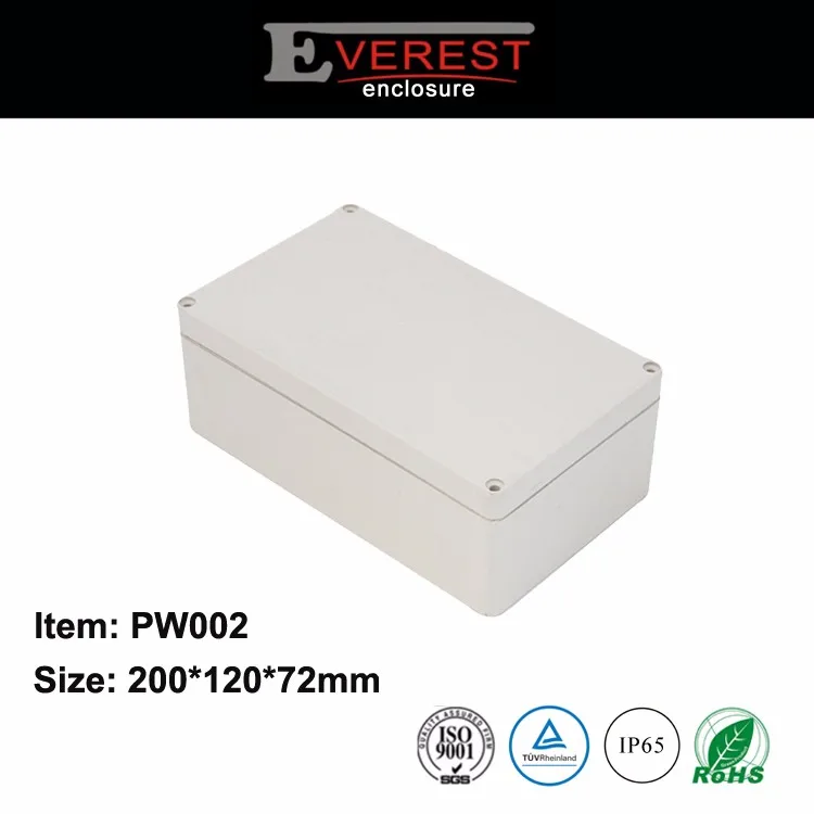 PW002 200*120*75 мм EVEREST оптовая продажа ABS IP65 пластиковый водонепроницаемый Соединительный корпус для печатной