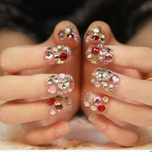 100pcs Diamond 3d nail art bijoux ongles strass ongles decoracion de unas nail glitter decorazioni unghie