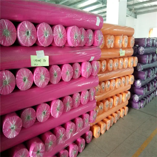 100% pp spunbond non-woven fabric material polypropylene spunbond nonwoven/ non woven fabric in roll for bag making