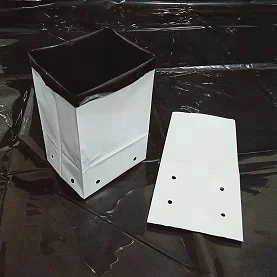 LDPE UV Treated Black White Poly Plant Bag for Tomatoes Plantation