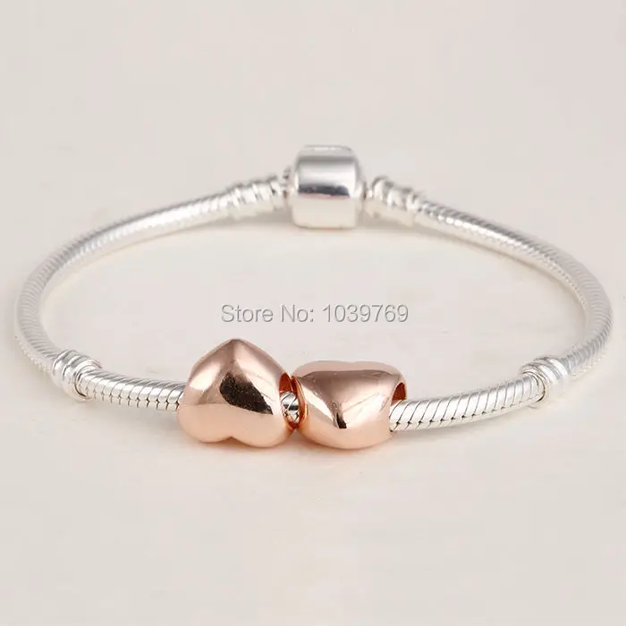 pandora rose gold love heart bracelet pandora rose gold love heart bracelet