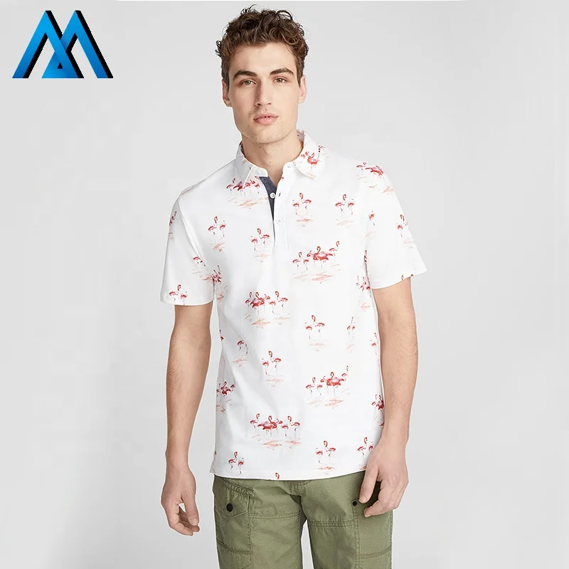 flower golf shirts