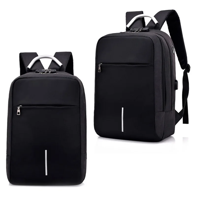 amerileather smart 17 leather trim laptop backpack Backpacks
