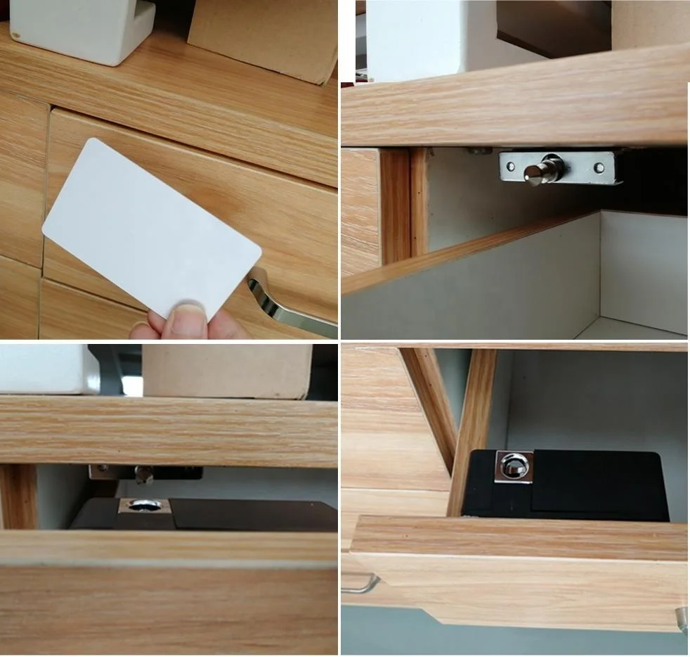 Rfid Card Unlock Hidden Cabinet Locker Lock for Also Drawer and Gun Compartment