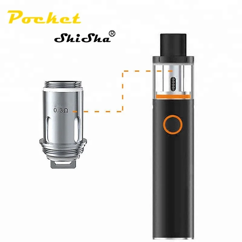 Hot Wholesale Vape Replacement Pen 22 Tank Coil 0.3 ohm 0.15ohm Dual Core 5PCS